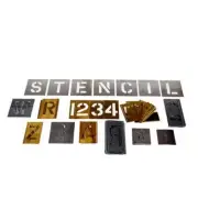 Pryor ISL4 Interlocking Stencil Letter Set - 4 in.