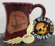 Iron Bean Coffee Company Mugwartz Mug 109/500 Harry Potter GOLD SNITCH New 2023