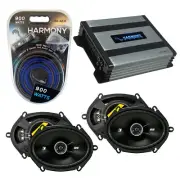 Fits Nissan Quest 1993-2006 Factory Speaker Upgrade Kicker (2) DSC68 & HA-A400.4