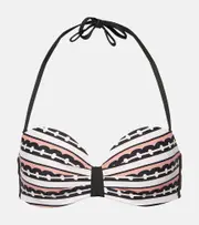 [Max Mara] Max Mara Alaska printed bikini top AU 12 multicoloured