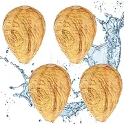 4/6Pcs Wasp Nest Decoy Fake Wasp Repellent Artificial Wasp Nest Outdoor Wasp Nest Decoy Waterproof Fake Wasp Repellent Hanging Wasps Repellent Fake Outdoors Wasp Nest Decoy (4pcs)