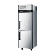 Turbo Air 2 Solid Half Door Upright Top Mount Fridge - KR25-2-N-TA