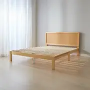 Queen Bed Rattan Bed Frame