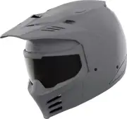 ICON Elsinore Monotype Helmet - Matte Gray, Medium 0104-3324