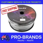 100m 2-Core Shielded Pro True DMX Lighting Cable Wire Lead Cord 100 Metre Roll