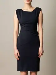 SIZE 6 DIANE VON FURSTENBERG LIGHT GRAY JORI DRESS NWT