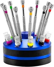 [Singcci] 10PCS Precision Watch Screwdriver Set With Box Different Sizes With 20 Extra Replace Blades Watchmaker Screwdriver Tools for Watch,Jewelry,Eyeglass