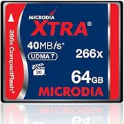 MICRODIA Xtra CF Card 64GB UDMA-7 233X VPG 20 35MB/S 25201