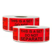 Innovative Haus 2 Rolls/500 Labels (1,000 Total) This is A Set Do Not Separate