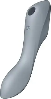 Satisfyer Curvy Trinity 3 Stimulator Vibrator, Grey