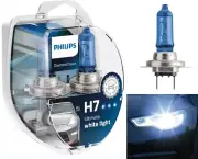 Philips Diamond White 5000K H7 55W Two Bulbs Head Light DRL Daytime Replacement (for: Volvo)