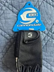 Cannondale Mesa Mesh Pigskin Palm cycling gloves - Black/White Women’s M - NWT
