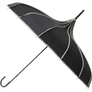 LVD Pointe Black Durable On The Go Portable Kids/Childrens Travel Umbrella