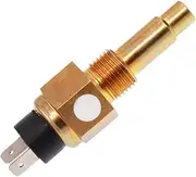 Sensor Water Temperature Sensor 40-120 Celsius Sender Thread 3/8-18NPT for Boat Marine Car Temp Gauge with 96 Degree Alarm