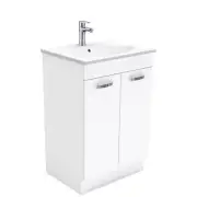 Fienza Rotondo Unicab Wall Hung Vanity Gloss White ROT60NKW