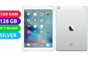 Apple iPad AIR Cellular (128GB, Silver) - Grade (Excellent)