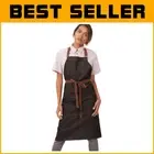 Stylish Machine Washable Memphis Bib Apron - Fire Pit Ready & Comfortable Fit