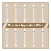 100/60/40/10PCS Nose Wax Sticks Nose Wax Applicators for Painless Nose Hair Remo