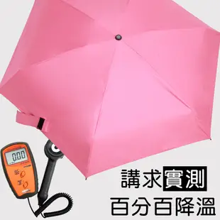 Upon雨傘 高端19吋黑膠包包五折手掌折疊傘 晴雨傘 輕量 羽量 抗UV 琦盛