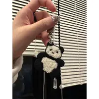 在飛比找ETMall東森購物網優惠-MIKEY韓代熊貓萌趣造型毛線圈