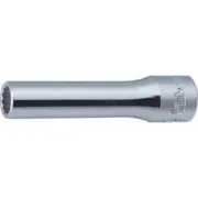 Koken 2305M-4 1/4 Sq. Dr. Socket 4mm 12 point Length 50mm