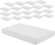HOLIDYOYO 20 Pulp Tissue Refills for Car Visor Soft and Absorbent Auto Tissues Travel Napkin Holder Refill for Home and Vehicle Use