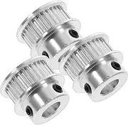 BUGUUYO 3D Printed Timing Belt Idler Pulley 30 Tooth Synchronous Wheel for 3D Printers