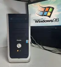 在飛比找Yahoo!奇摩拍賣優惠-【窮人電腦】跑Win98系統！原廠捷元Win98工業主機出售