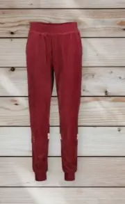 Sergio tacchini orion rib track pant burgundy Merlot XL Retro Rare