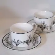 Ceramic Coffee Cup Tea Cup Lily Valley Cup & Saucer