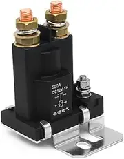 Dual Battery Isolator Relay Start On/Off 500A 12V/24V High Current Relay Intelligent Dual Battery Isolator Switch(12V)