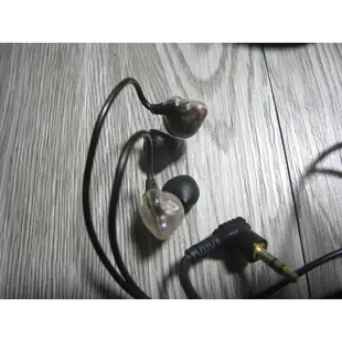 二手 SHURE Headphones Ear 透明 動鐵單元 舒爾 E2C 入耳式 專業監聽耳機