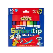 Texta Smart Tip Jumbo Marker (10pk)