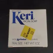 Vintage 1978 Keri Facial Soap Trail Size 1oz Dist. By Westwood