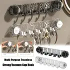 Multi-Purpose Vacuum Cup Hook Towel Rack Bathroom Hook New Robe Coat Hangers
