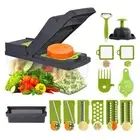 15 in 1 Vegetable Chopper - Multifunctional Vegetable Cutter, Dicer, Slicer -...