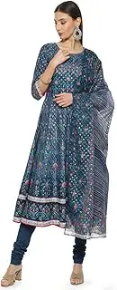 [BIBA] Salwar Kurta Dupatta Women's Printed Print