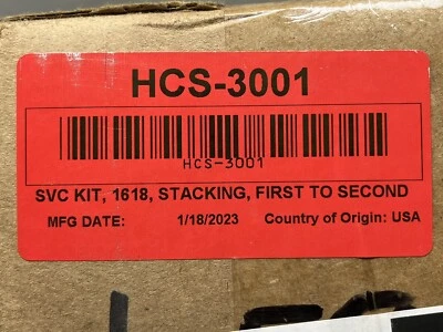 TurboChef HCS-3001 KIT STACKING HHC 1618 FIRST SECOND OVEN