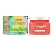 Unbrand Shea Sugar Scrub, Polishing Body Scrub, Ultra Hydrating and Exfoliating Body Scrub, Smooth and Soft Skin For Body Care Strawberry