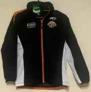 WEST TIGERS NRL RUGBY LEAGUE LADIES RAIN JACKET BRAND NEW SIZES 8-14