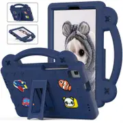 Cartoon EVA Full Body Protective Tablet Case for Samsung Tab A7 Lite 8.1(2021) T220-NavyBlue