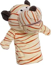 Hand Puppets, Plush Finger Puppet Toy, Funny Cartoon for Kids, Theater Performance Supplies, Boys and Girls, 9.84 Inches, Sturdy Construction, Lightweight, Portable, Easy to Use