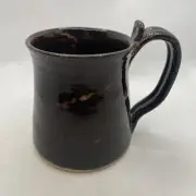 Harry McBride The potter 1 Handmade Pottery Mugs Brown Tan Glazed mississippi