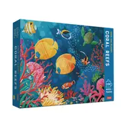 220pc Sassi Junior Save the Planet The Coral Reef Puzzle & Book Set Kids 6y+