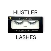3D Mink Eyelashes (Hustler) Natural Glam Strip Lashes | Sydney Lashes & Co