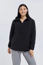 Cosy Sherpa Half-Zip Fleece