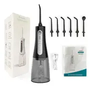 Oral Irrigator USB Rechargeable Water Flosser Portable Dental Water Jet 350ML Water Tank Waterproof 5 Model Teeth Cleaner 6 Jet