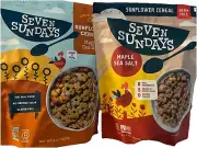 Seven Sundays Grain Free Sunflower Cereal Maple Sea Salt Sunflower Cereal 2 Pack