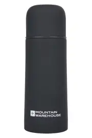 Double Walled Rubber Finish Flask - 350ml