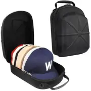 Hat Bag Organizer Baseball Caps Large Case Travel Holder Box Hard Carrier Men